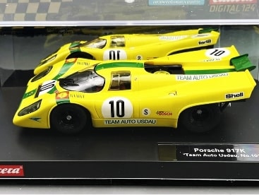 Gelbes Slotcar von Carrera